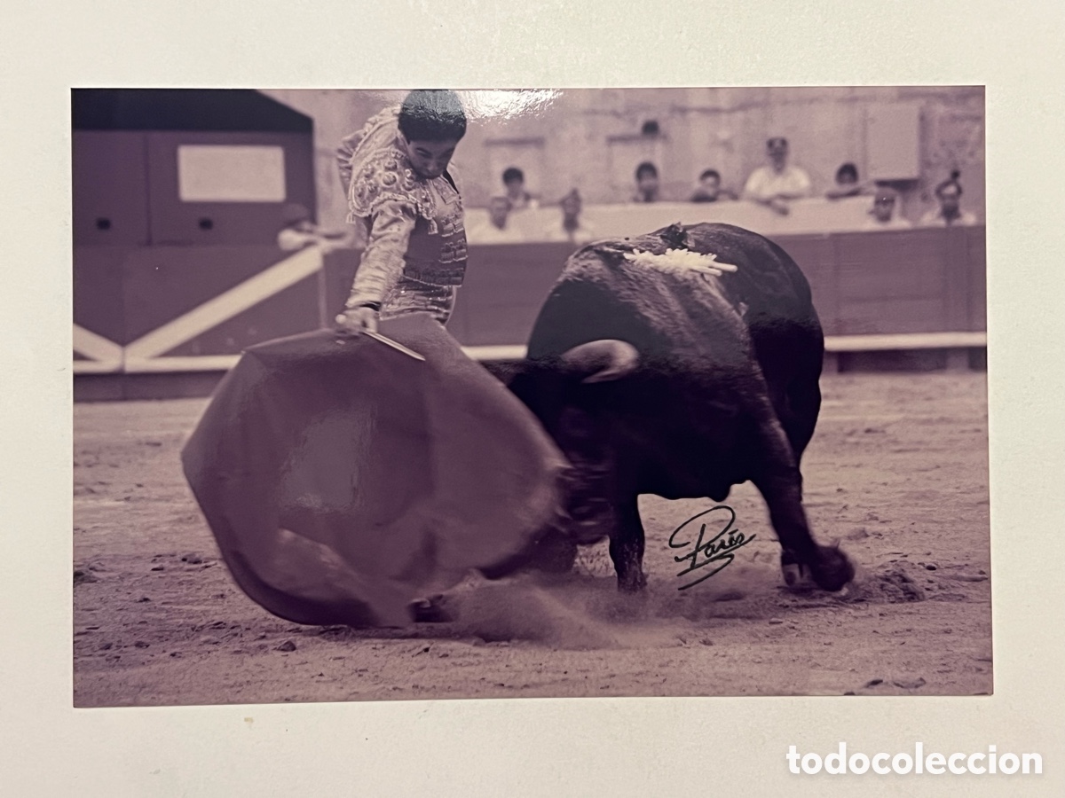 Fotograf&iacute;a antigua: TAUROMAQUIA. Torero, Jose A. Campuzano. ARENES DE BEZIERS. Fotograf&iacute;a Pares, Francia (10 x 15)