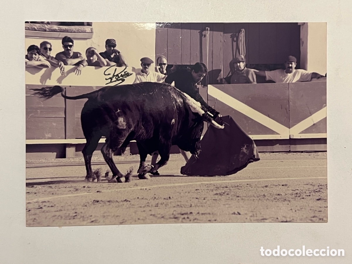 Fotograf&iacute;a antigua: TAUROMAQUIA. Torero, Luis F. Espla. ARENES DE BEZIERS. Fotograf&iacute;a Pares, Francia (10 x 15)