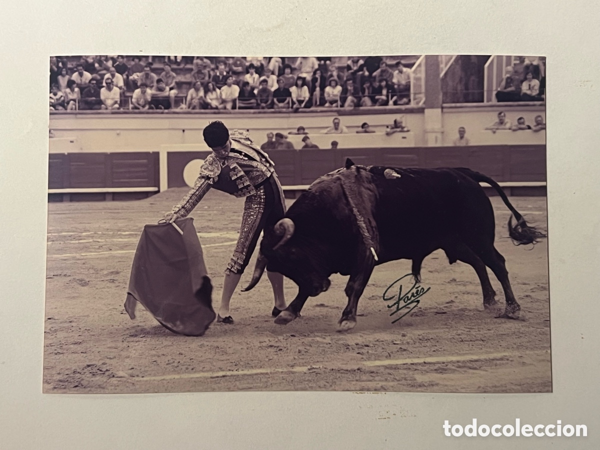 Fotografia antiga: TAUROMAQUIA. Torero, Abel Oliva. ARENES DE BEZIERS. Fotograf&iacute;a Pares, Francia (10 x 15)