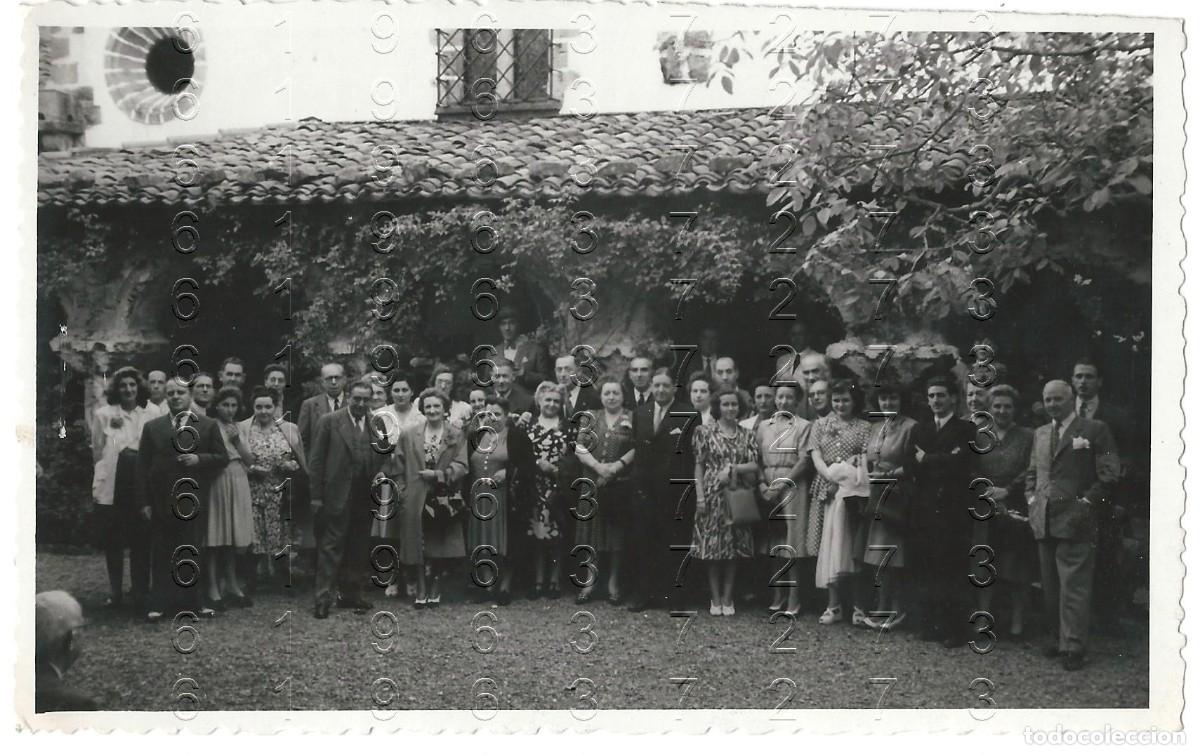 Fotograf&iacute;a antigua: NIESSEN? 1945 AGENTES COMERCIALES A SAN SEBASTIAN CONGRESO GUIPUZCOA FOTOGRAFIA UNICA 14X9 M40