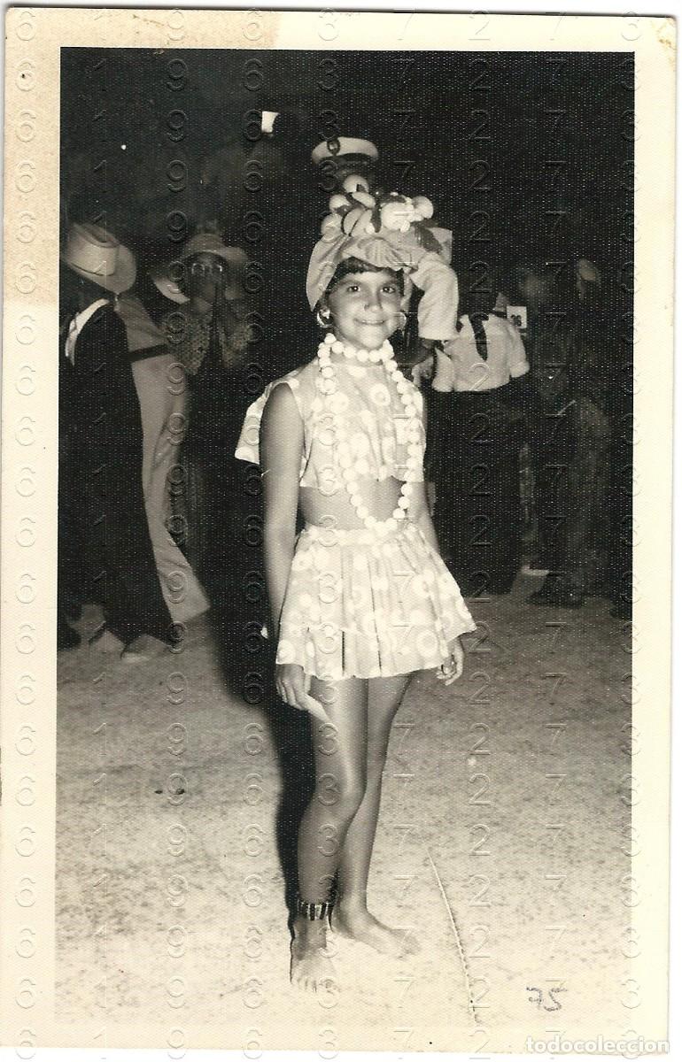 Fotograf&iacute;a antigua: ROTA CADIZ CARNAVAL FOTO GUITARTE FOTOGRAFIA UNICA 14X9 M40