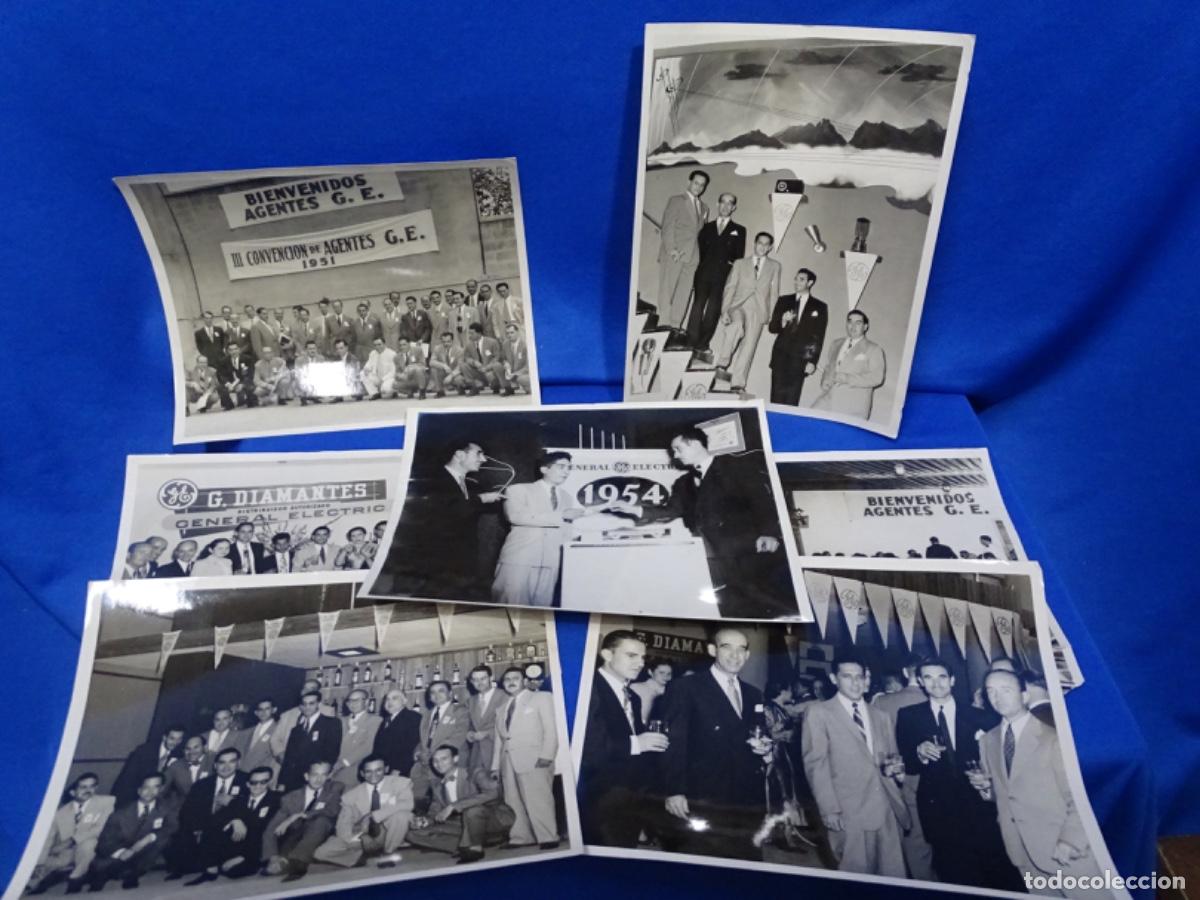 Antique Photography: 7 FOTOGRAF&Iacute;AS GENERAL ELECTRIC 1951-1954. G. DIAMANTES. 20x25 cm.