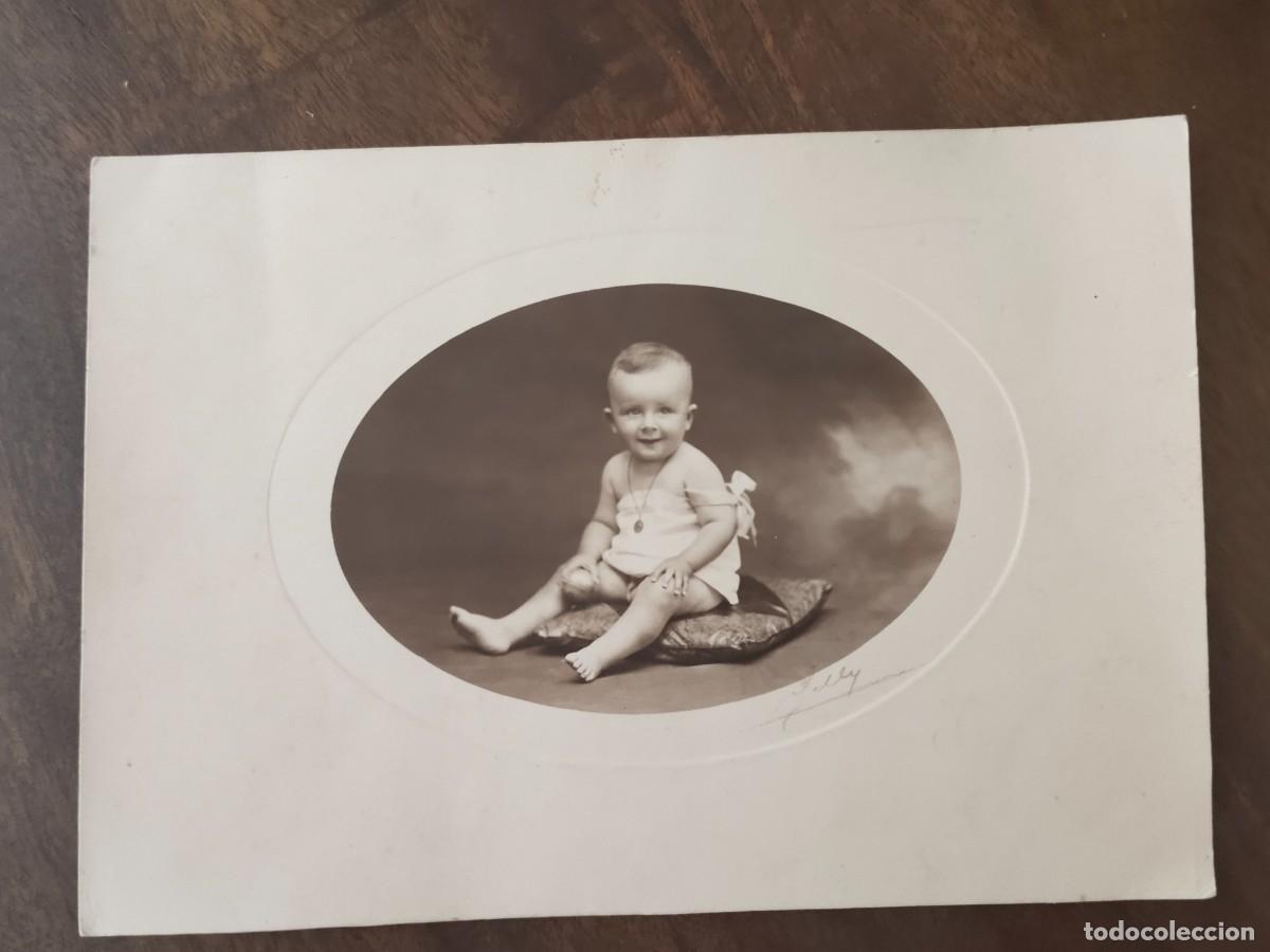 Antique Photography: Fotograf&iacute;a de estudio ni&ntilde;o beb&eacute;. Principios del XX.