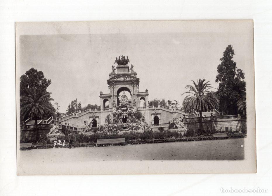 Fotografia antiga: BARCELONA.- CASCADA MONUMENTAL DEL PARQUE DE LA CIUDADELA. 14X9. APROX.