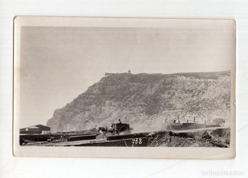 Fotografia antiga: BARCELONA.- MONTA&Ntilde;A DE MONTJU&Iuml;C. 14X9. APROX.