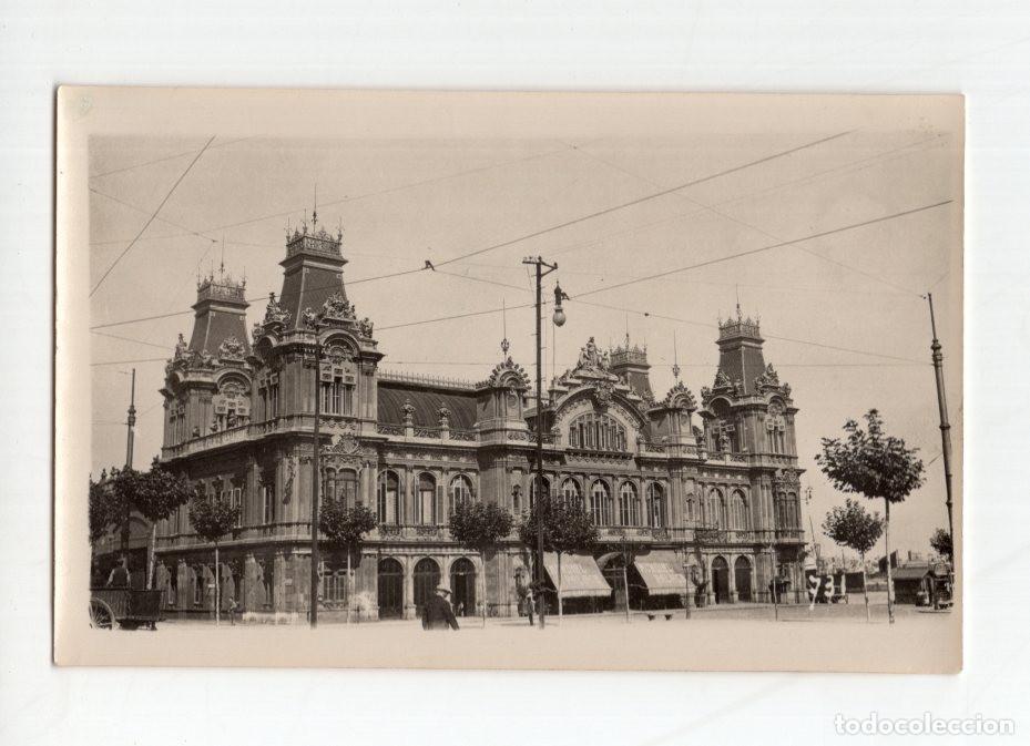 Fotografia antiga: BARCELONA.- EDIFICIO DE LA JUNTA D'OBRES DEL PORT. 14X9. APROX.