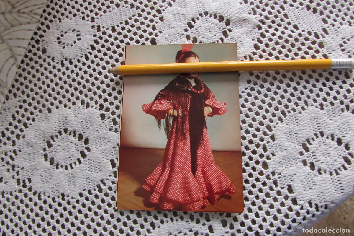 Alte Fotografie: FOTO COLOR NI&Ntilde;A CON TRAJE TRADICIONAL 1982