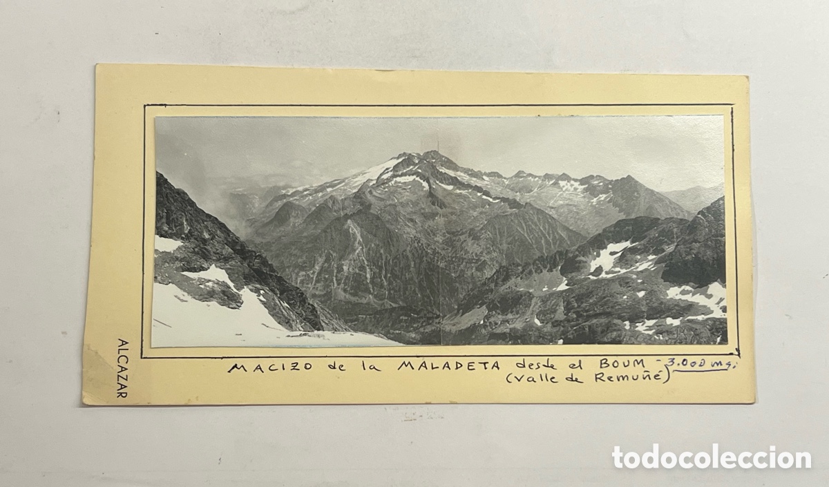 Fotograf&iacute;a antigua: FEDERACI&Oacute;N VALENCIANA DE MONTA&Ntilde;ISMO. D. Enrique Guillot. MACIZO DE LA MADALETA (h.1970?)