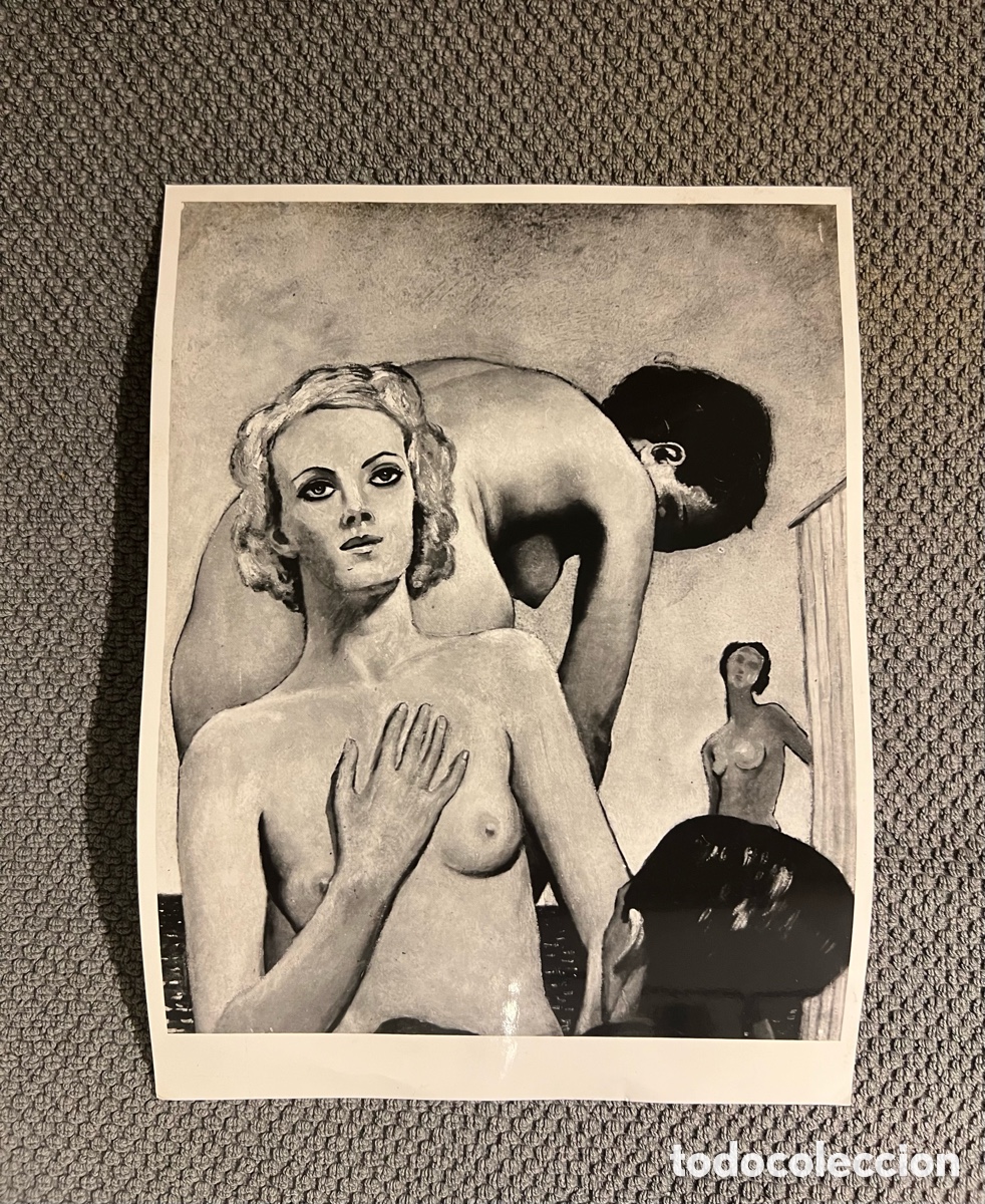 Alte Fotografie: FRANCIS PICABIA.. Fotograf&iacute;a Quatre femmes au bord de l'eau. Exposici&oacute;n Caixa de Pensions (a.1985)