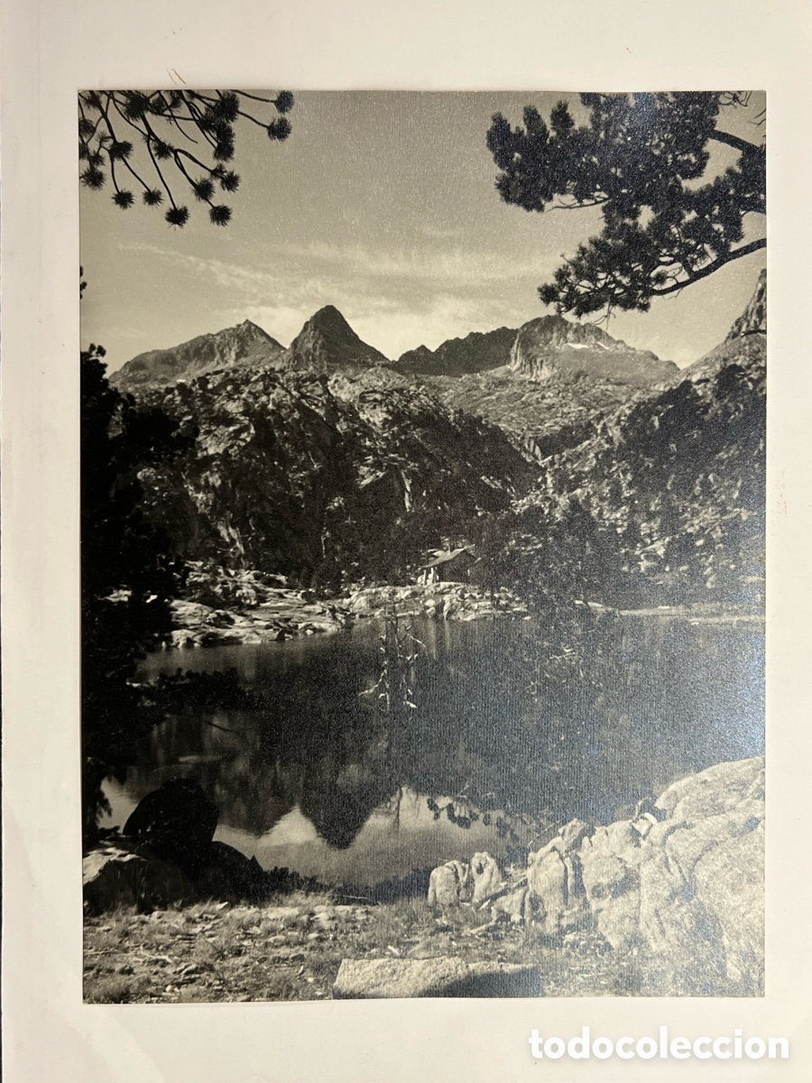 Fotograf&iacute;a antigua: ESTANY TORT y refugi josep blanch.. Vall de Peguera. Centro Excursionista Valencia. Enrique Guillot