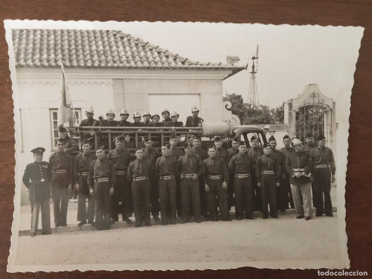 Fotograf&iacute;a antigua: Antigua fotograf&iacute;a Bomberos Portugal.