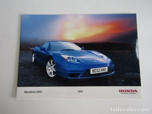 Fotograf&iacute;a antigua: FOTOGRAF&Iacute;A DE PRENSA MEDIA PRESS COMUNICACI&Oacute;N HONDA NSX 2003