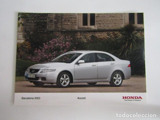 Fotograf&iacute;a antigua: FOTOGRAF&Iacute;A DE PRENSA MEDIA PRESS COMUNICACI&Oacute;N HONDA ACCORD 2003