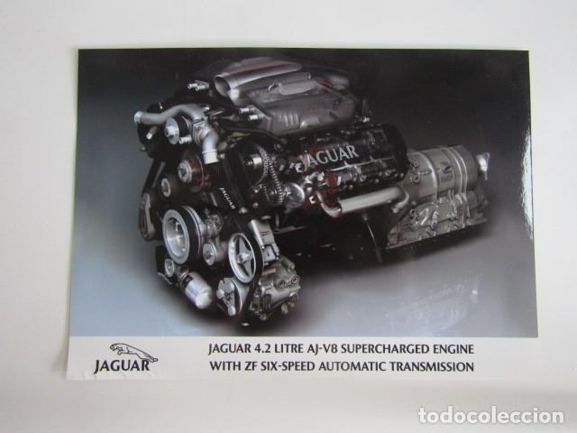 Fotograf&iacute;a antigua: FOTOGRAF&Iacute;A DE PRENSA MEDIA PRESS COMUNICACI&Oacute;N MOTOR JAGUAR 4.2 V8 2008