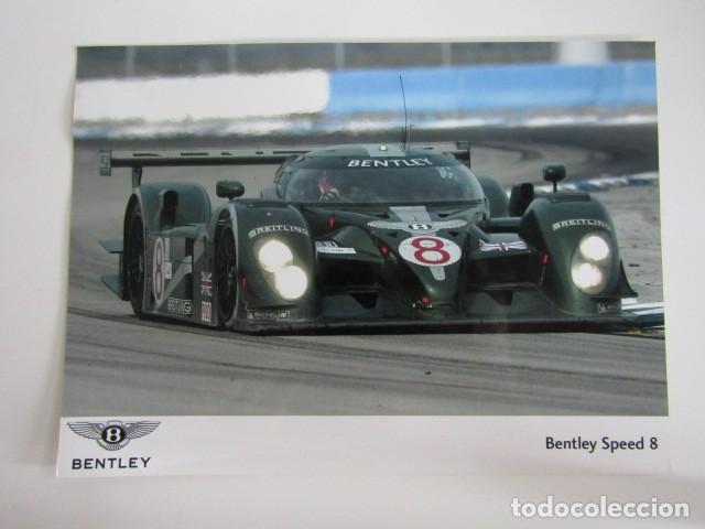 Fotograf&iacute;a antigua: FOTOGRAF&Iacute;A DE PRENSA MEDIA PRESS COMUNICACI&Oacute;N BENTLEY SPEED 8