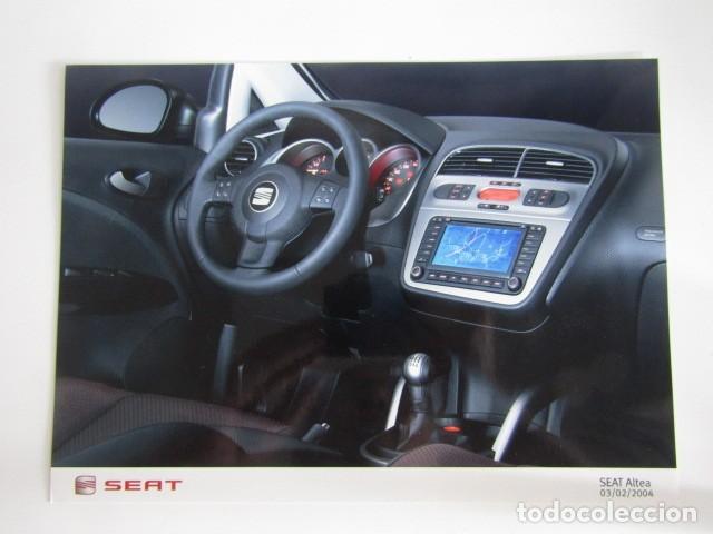 Photographie ancienne: FOTOGRAF&Iacute;A DE PRENSA MEDIA PRESS COMUNICACI&Oacute;N SEAT ALTEA CONSOLA INTERIOR 2004