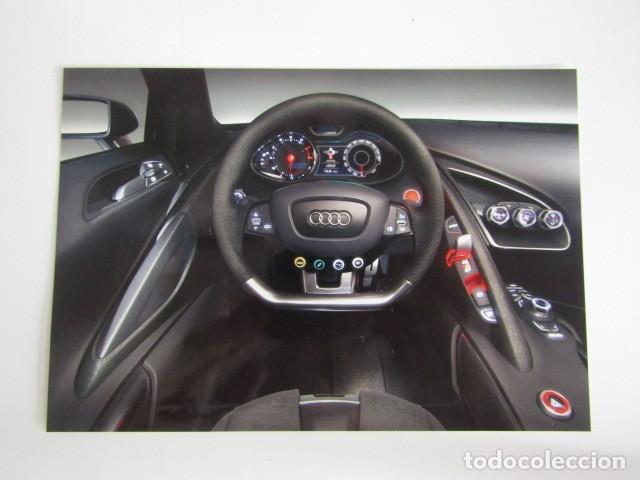 Fotograf&iacute;a antigua: FOTOGRAF&Iacute;A DE PRENSA MEDIA PRESS COMUNICACI&Oacute;N AUDI LEMANS QUATTRO CONCEPT CONSOLA INTERIOR 2003
