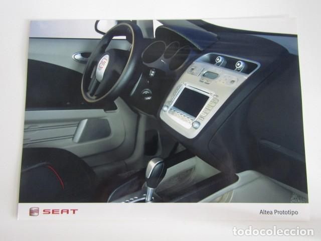 Fotograf&iacute;a antigua: FOTOGRAF&Iacute;A DE PRENSA MEDIA PRESS COMUNICACI&Oacute;N SEAT ALTEA PROTOTIPO CONSOLA INTERIOR