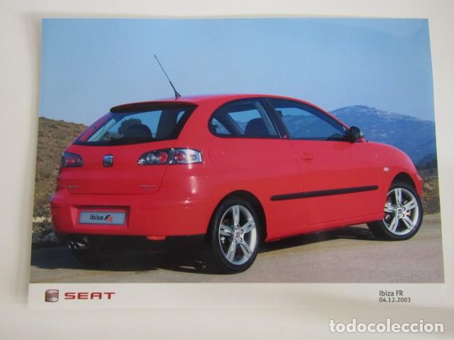 Fotograf&iacute;a antigua: FOTOGRAF&Iacute;A DE PRENSA MEDIA PRESS COMUNICACI&Oacute;N SEAT IBIZA FR 2003