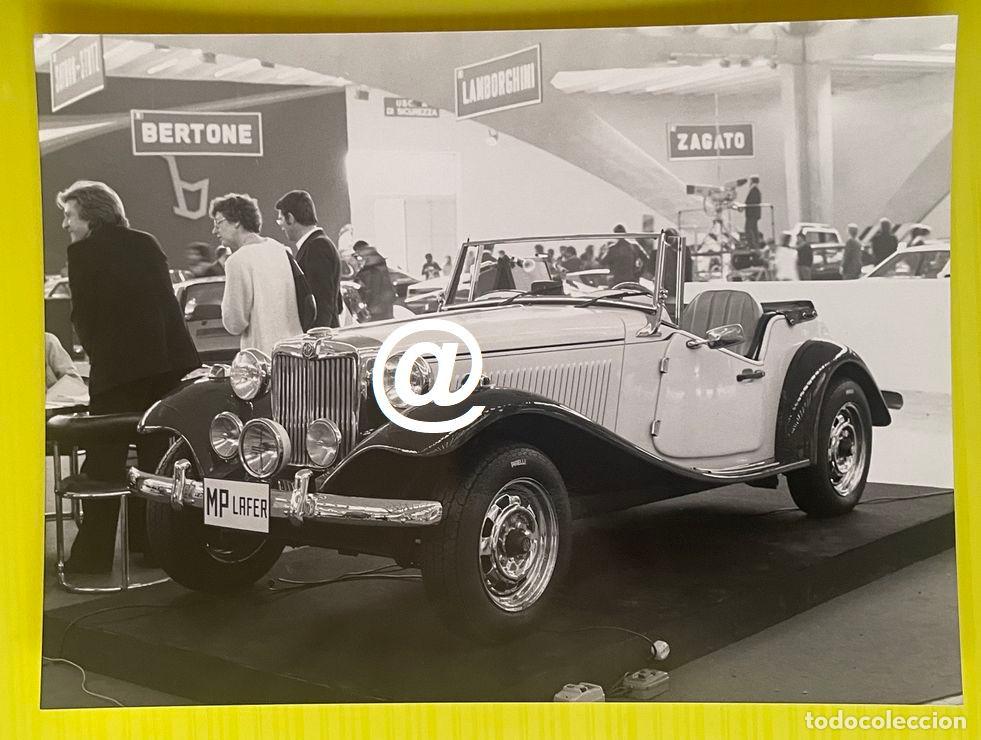 Fotograf&iacute;a antigua: FOTO DE PRENSA SALON AUTOMOVIL TURIN TORINO A&Ntilde;O 1978 MP LAFER