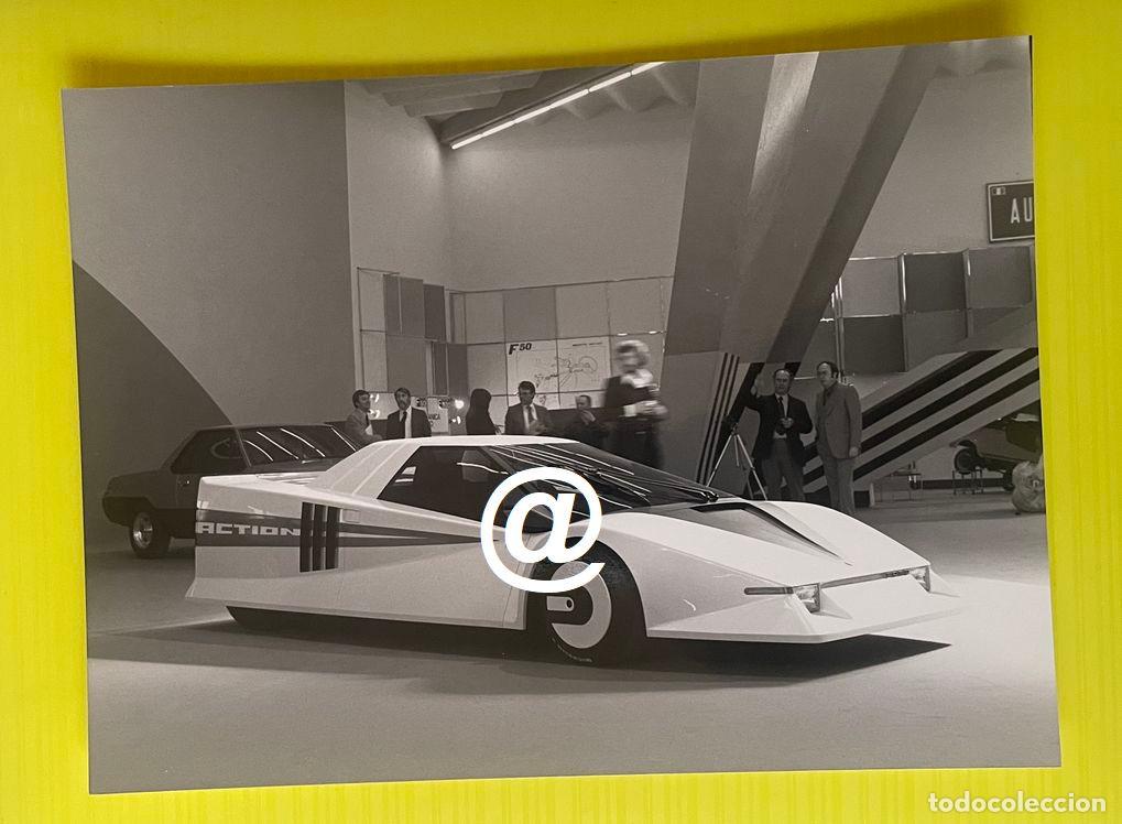 Fotograf&iacute;a antigua: FOTO DE PRENSA SALON AUTOMOVIL TURIN TORINO A&Ntilde;O 1978 GHIA ACTION MOTOR FORD