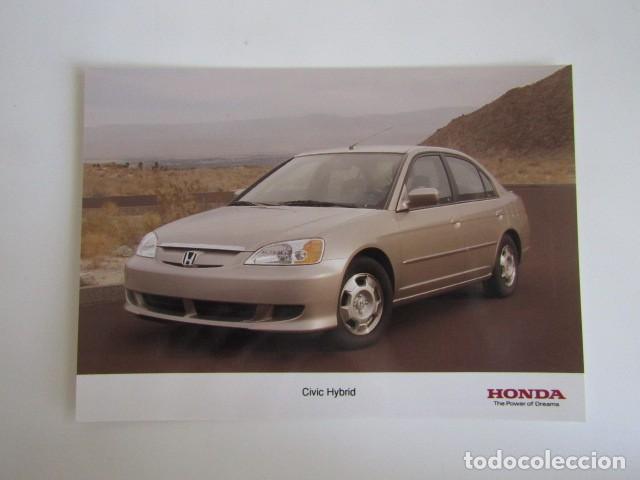 Fotograf&iacute;a antigua: FOTOGRAF&Iacute;A DE PRENSA MEDIA PRESS COMUNICACI&Oacute;N HONDA CIVIC HYBRID 2003