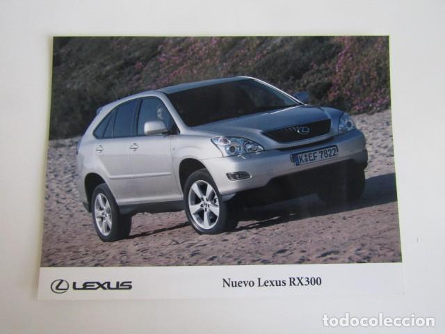 Fotograf&iacute;a antigua: FOTOGRAF&Iacute;A DE PRENSA MEDIA PRESS COMUNICACI&Oacute;N LEXUS RX-300 2003-2008