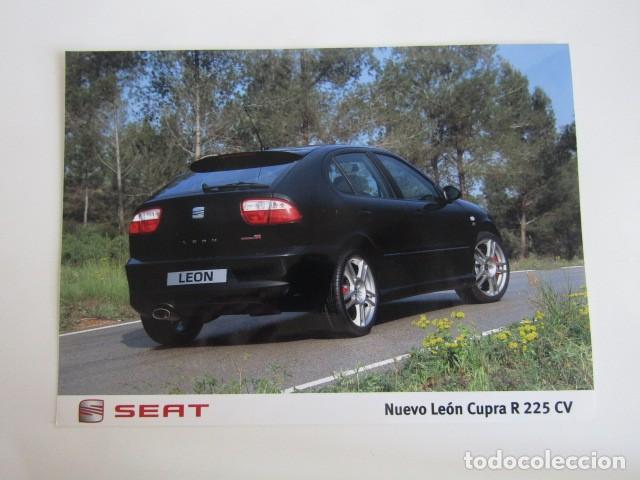 Fotograf&iacute;a antigua: FOTOGRAF&Iacute;A DE PRENSA MEDIA PRESS COMUNICACI&Oacute;N SEAT LEON CUPRA R 225 CV