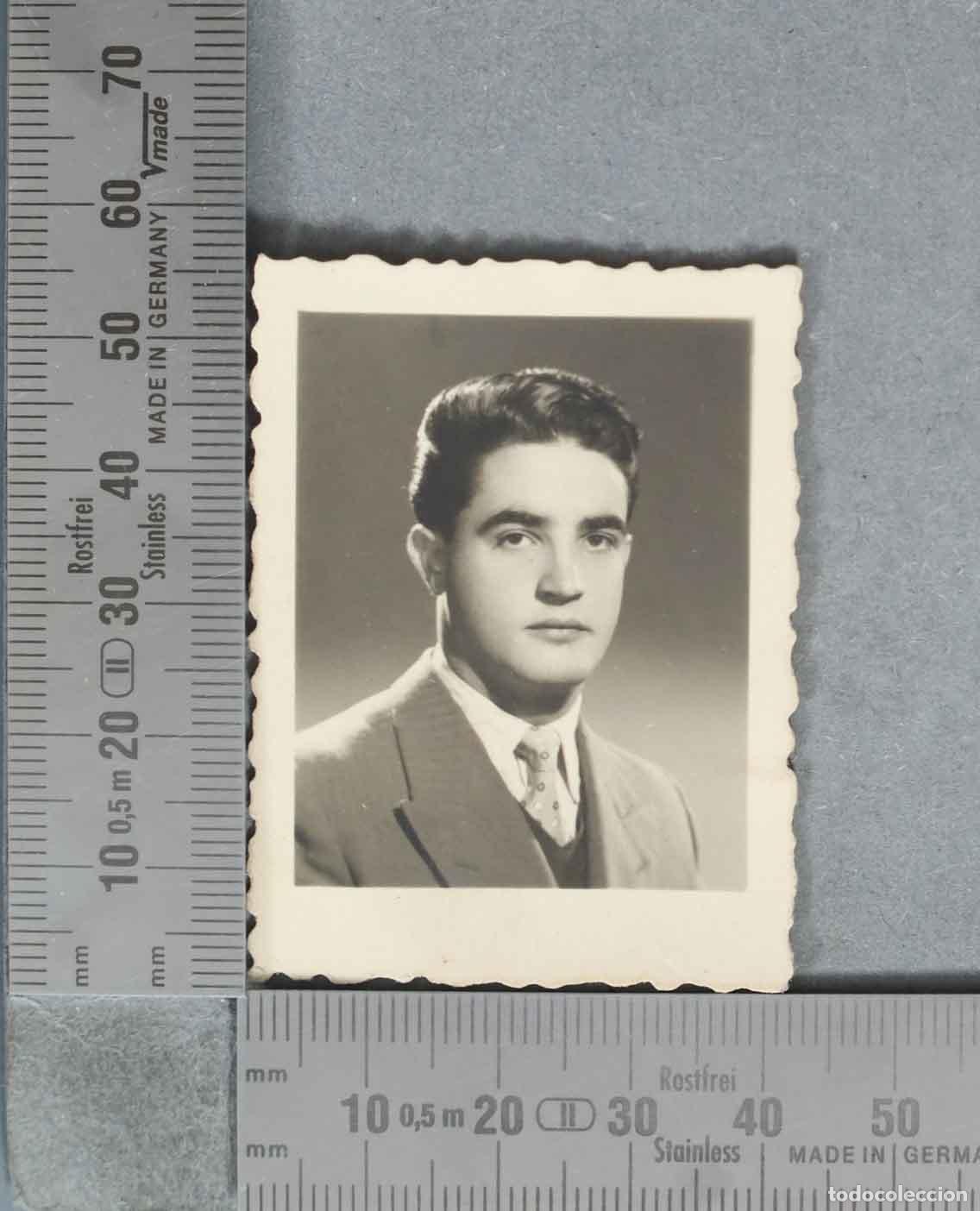 Alte Fotografie: FOTOGRAFIA. Retrato de joven caballero HACIA 1950