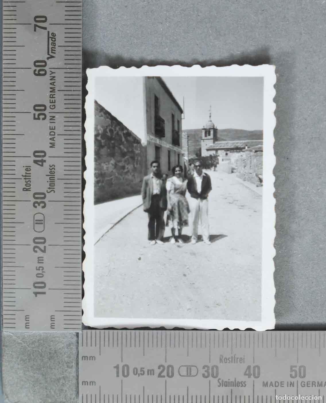 Alte Fotografie: FOTOGRAFIA. VISTA DE PUEBLO A IDENTIFICAR HACIA 1950