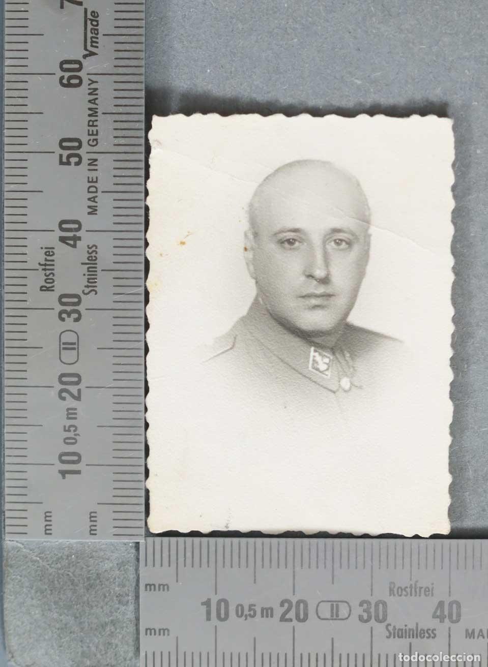 Fotograf&iacute;a antigua: FOTOGRAFIA. Retrato militar - INGENIERO HACIA 1950