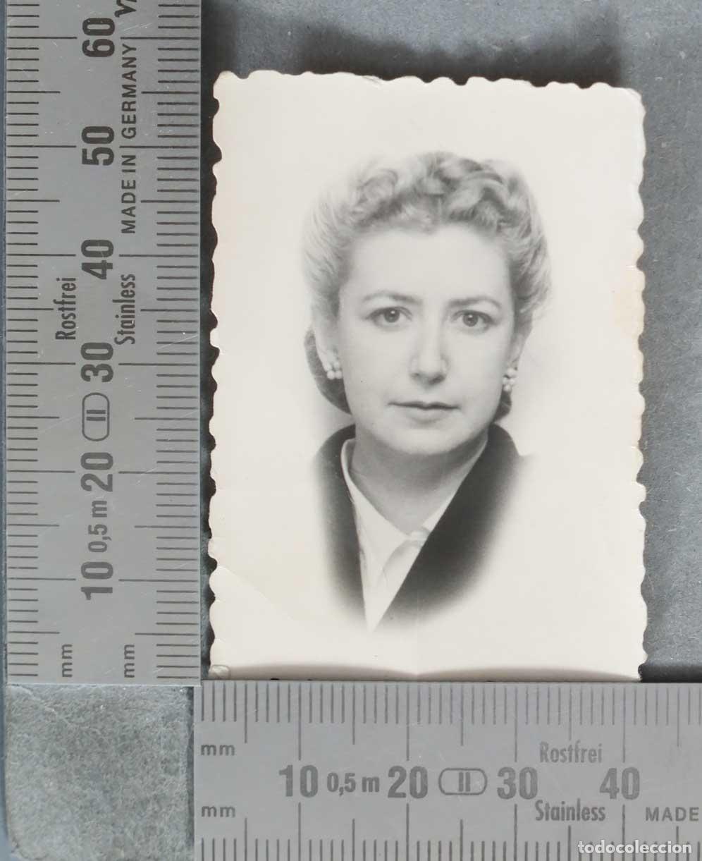 Fotograf&iacute;a antigua: FOTOGRAFIA. Retrato de mujer HACIA 1950