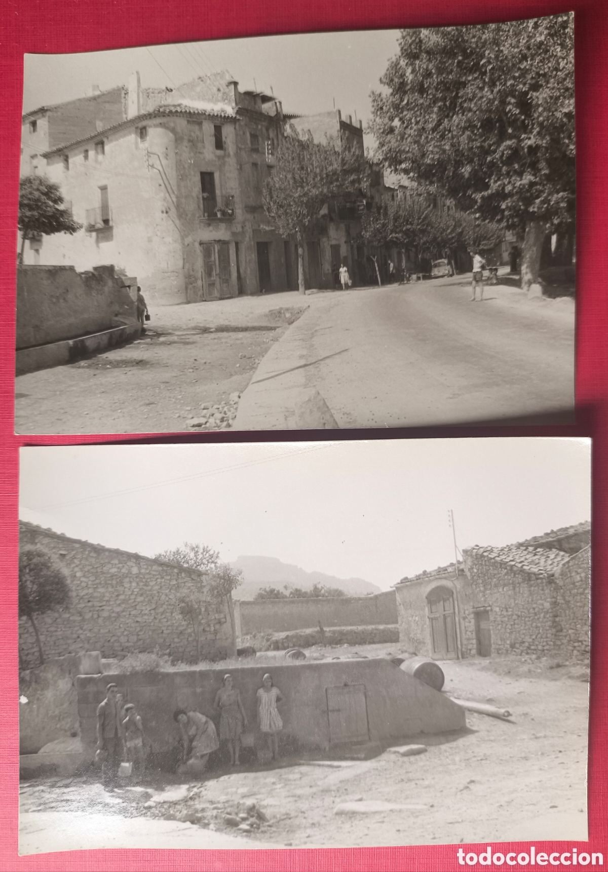 Fotograf&iacute;a antigua: GANDESA FOTOGRAF&Iacute;A TARRAGONA 1962
