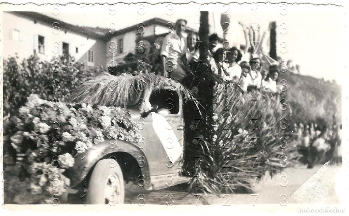 Fotograf&iacute;a antigua: LAREDO CANTABRIA FOTOGRAFIA UNICA MUY ANTIGUA 1944 11X6 M43