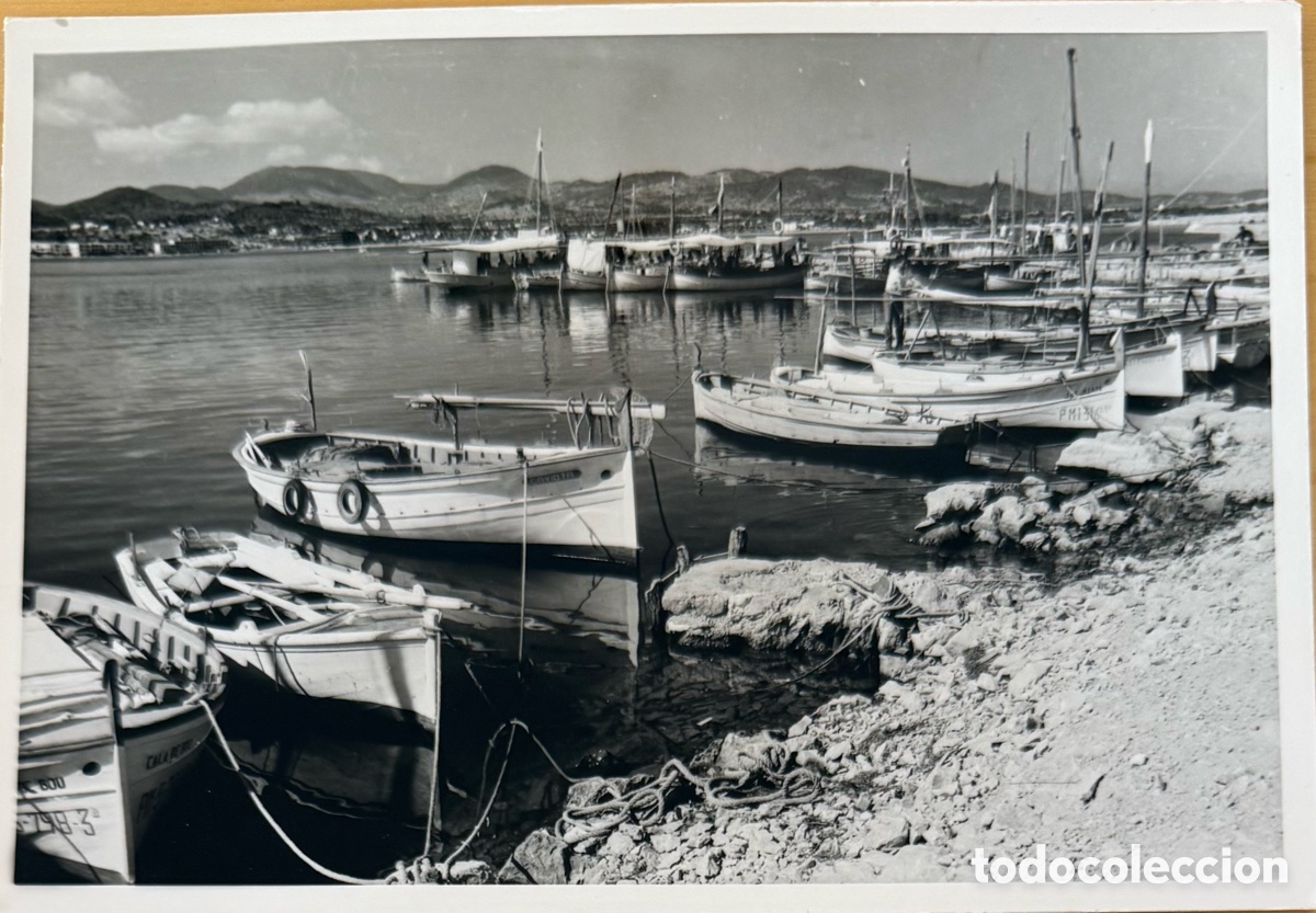 Fotografia antiga: Ibiza foto a&ntilde;os 50 a 60 - 15,5 x 11 cm