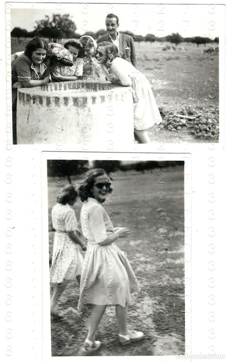 Fotograf&iacute;a antigua: EL GARABATO CACERES MAYORALGO CASTILLO 2 FOTOGRAFIAS UNICAS MUY ANTIGUAS M43