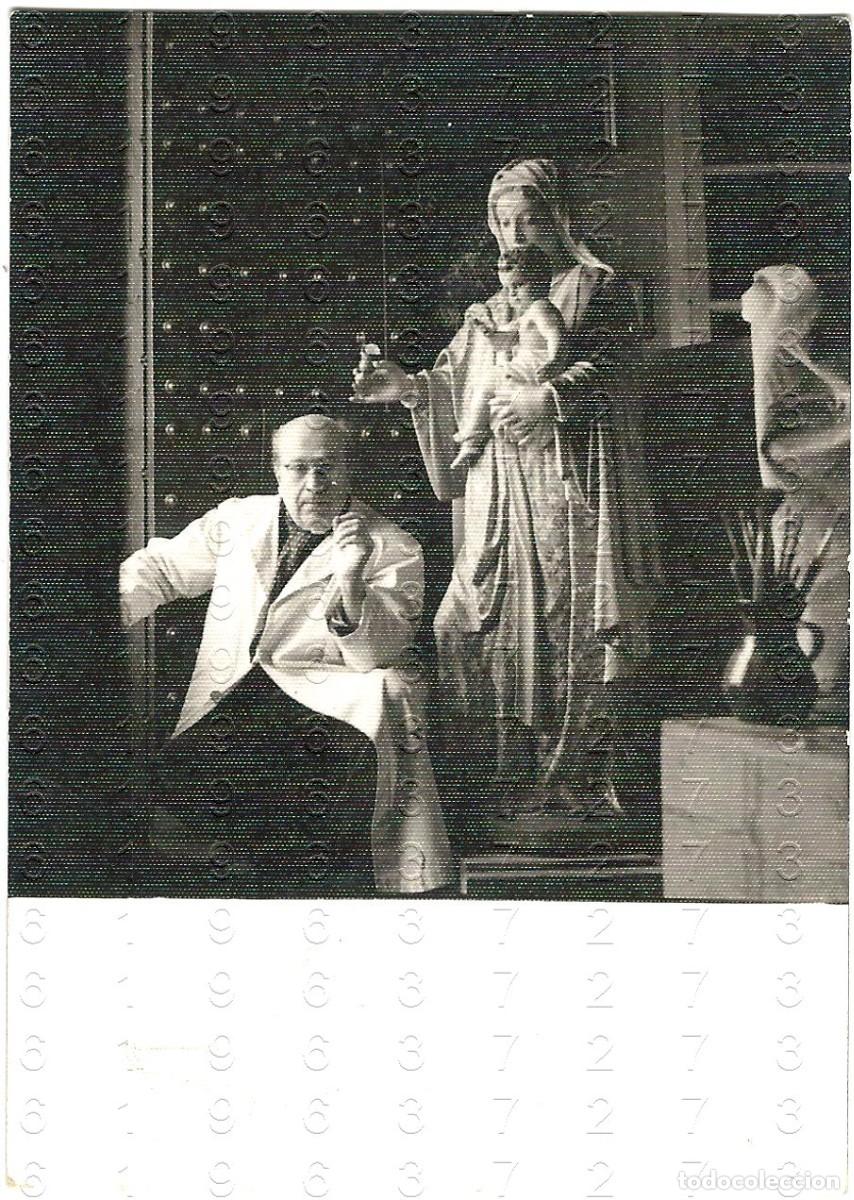 Antique Photography: PINTOR JOSE MARTINEZ DEL CID FOTOGRAFIA FIRMADA 1960 10X7 M46