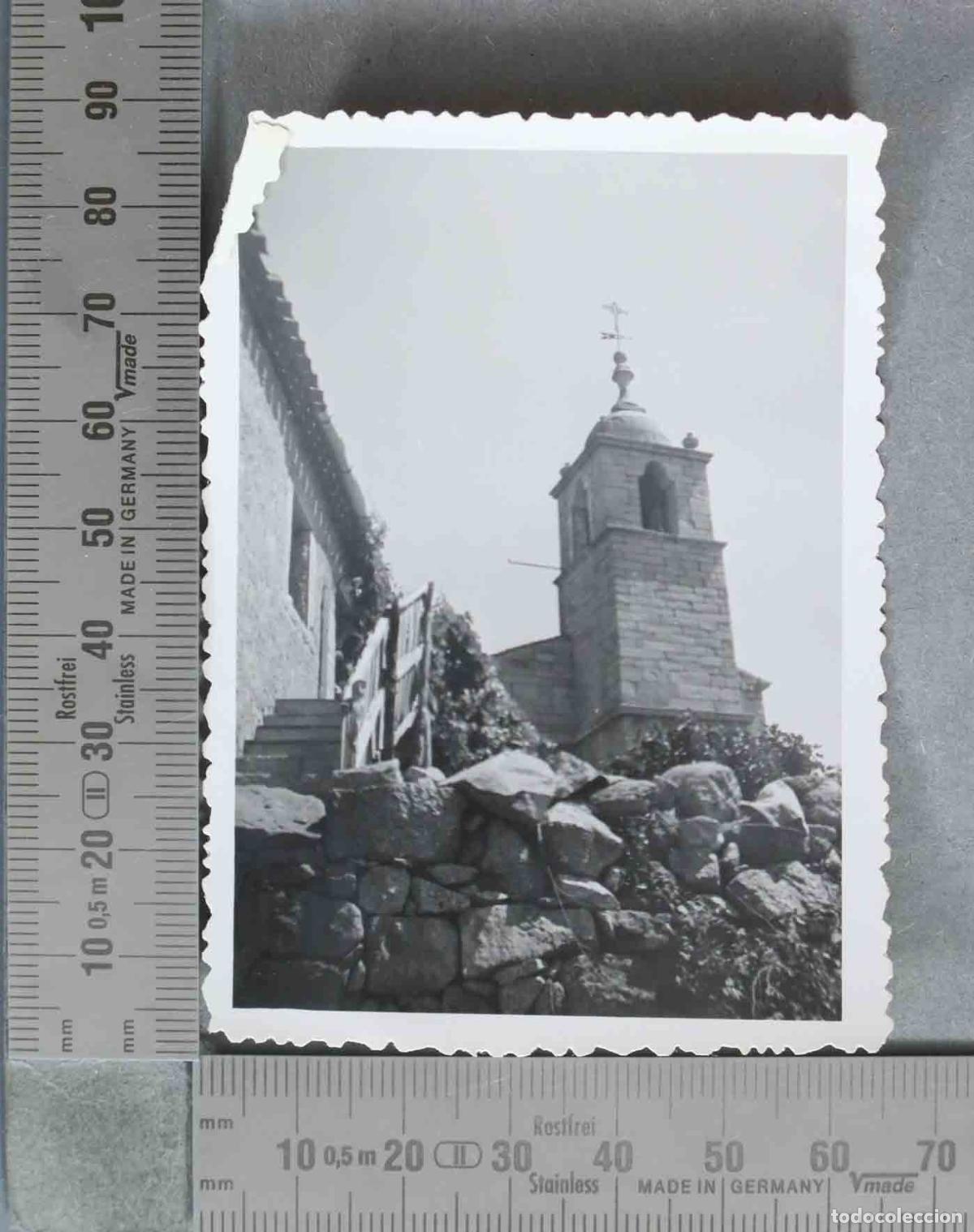 Fotografia antiga: FOTOGRAFIA. VISTA DE IGLESIA A IDENTIFICAR. HACIA 1950