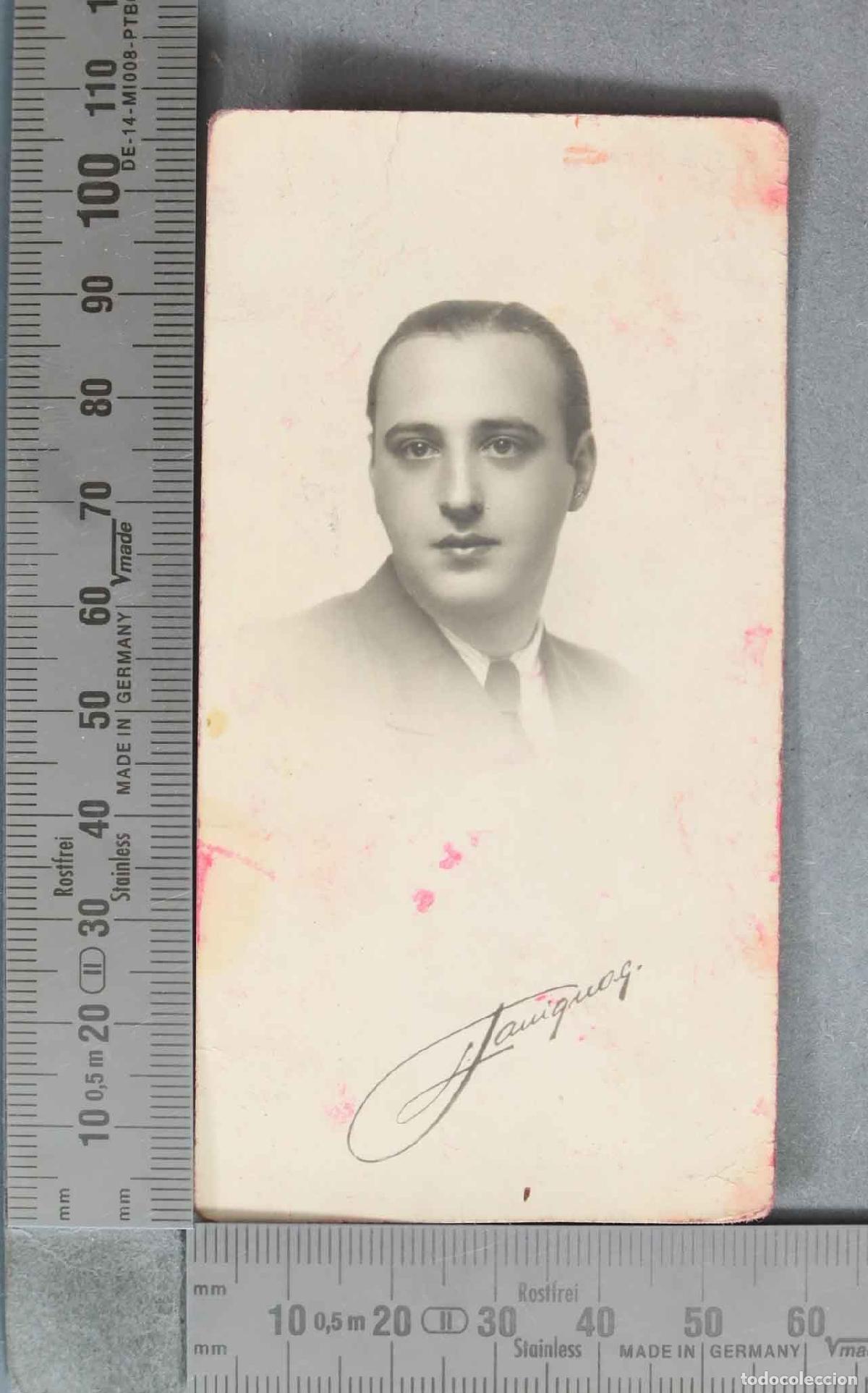 Alte Fotografie: FOTOGRAFIA. RETRATO CABALLERO . HACIA 1950