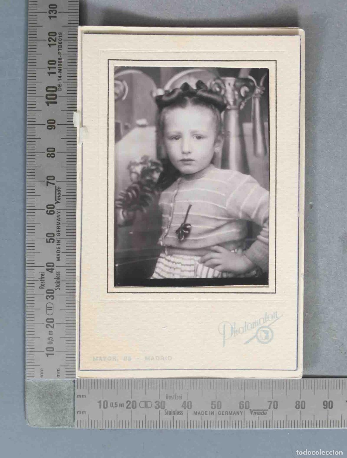 Antique Photography: FOTOGRAFIA. Fotograf&iacute;a de estudio infantil - Photomaton Madrid - Mayor HACIA 1940