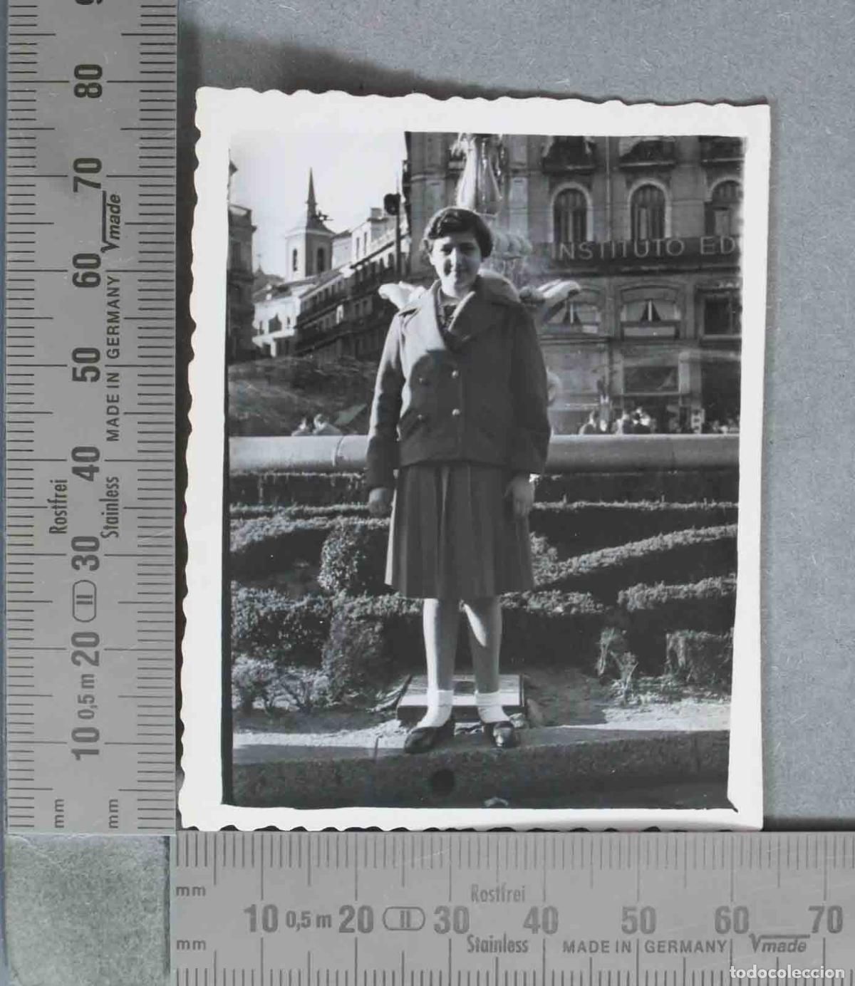 Fotograf&iacute;a antigua: FOTOGRAFIA. Retrato de joven HACIA 1950 MADRID
