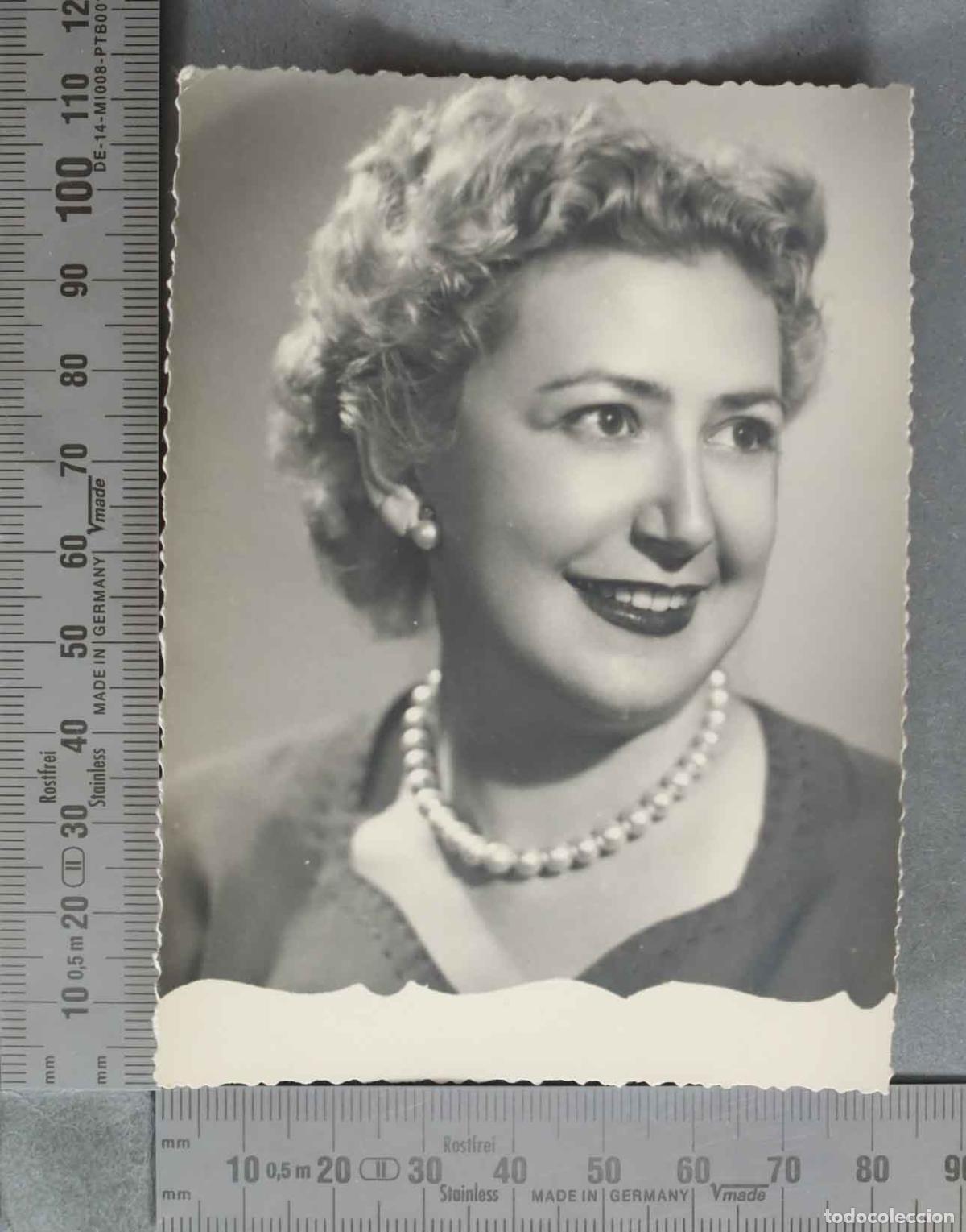 Fotografia antica: FOTOGRAFIA. Retrato de mujer - HACIA 1950