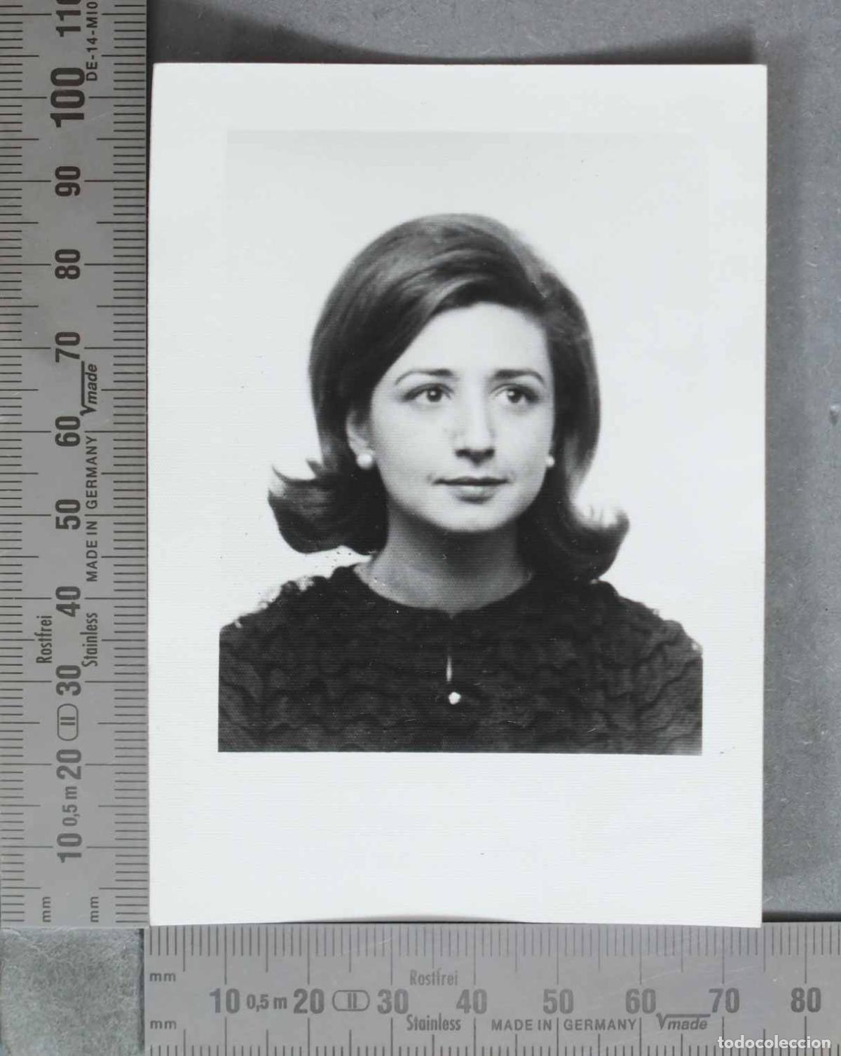Fotografia antica: FOTOGRAFIA. Retrato Mujer joven con peinado bouffant