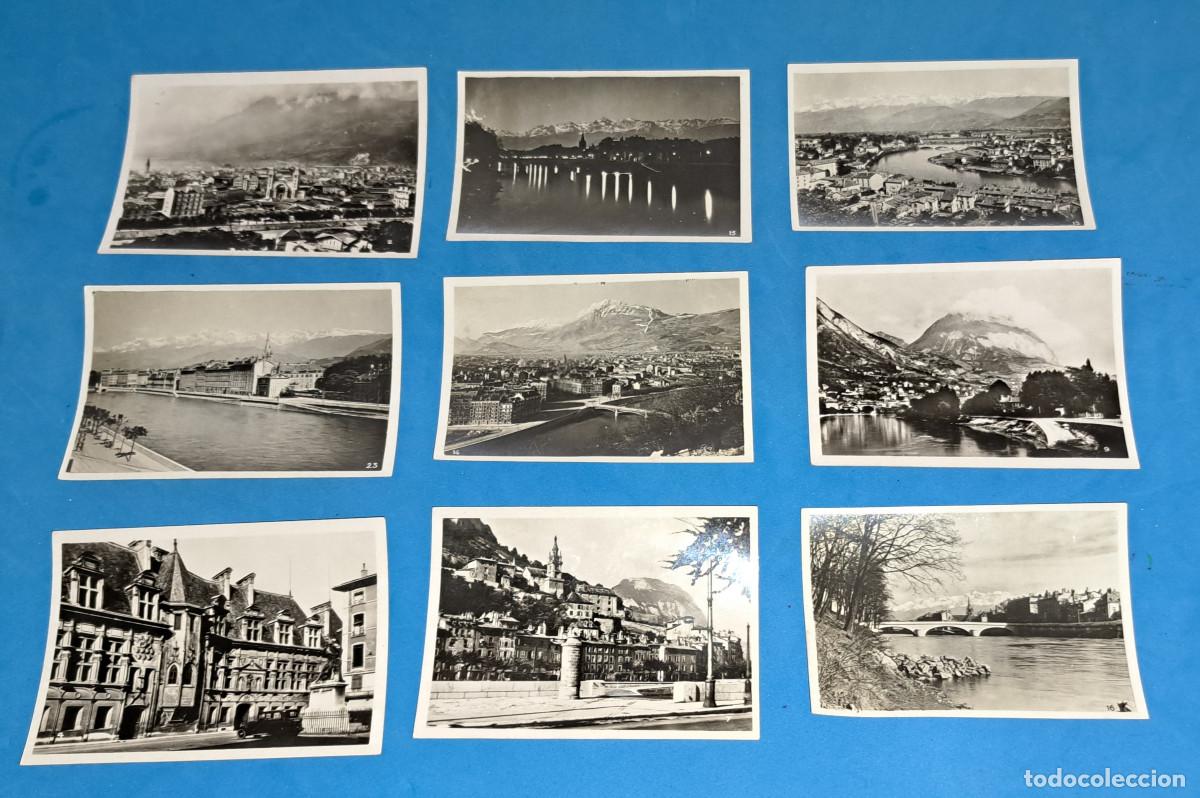 Antique Photography: GRENOBLE ( Francia ) - LOTE DE 9 FOTOGRAF&Iacute;AS ORIGINALES DE LOS A&Ntilde;OS 50