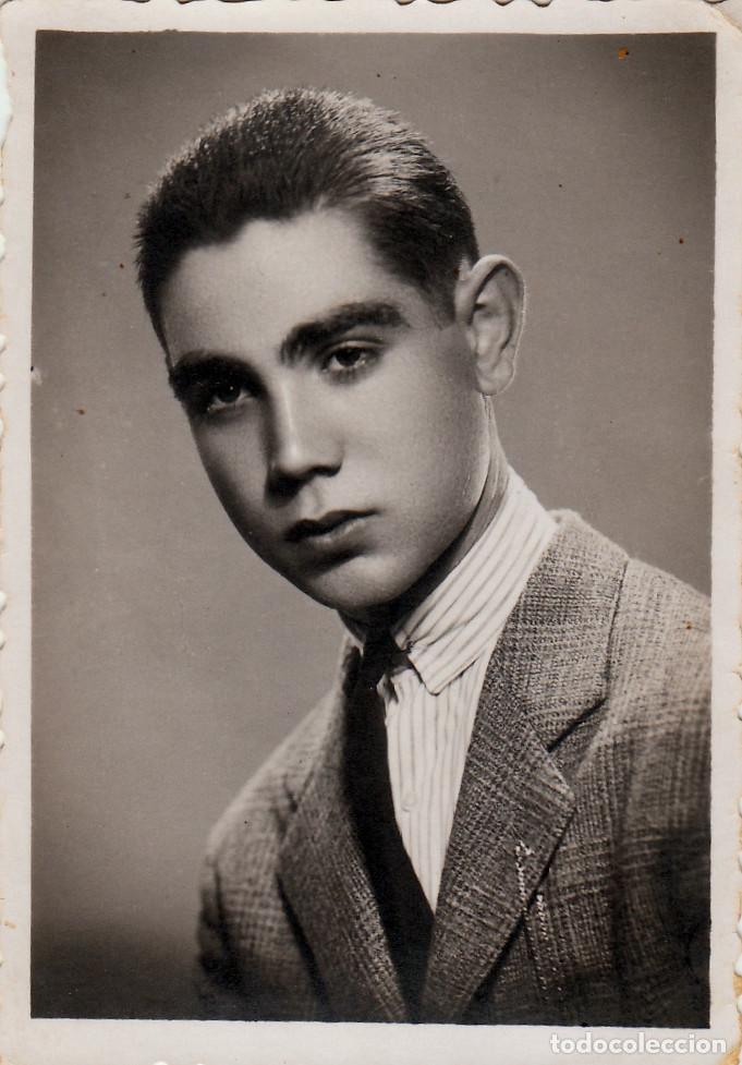 Alte Fotografie: Guapo joven. Guirau, Val&egrave;ncia. A&ntilde;os 40 sv