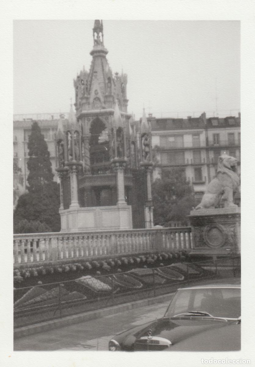 Fotograf&iacute;a antigua: Mausoleo Brunswick, Ginebra. A&ntilde;os 60 sv