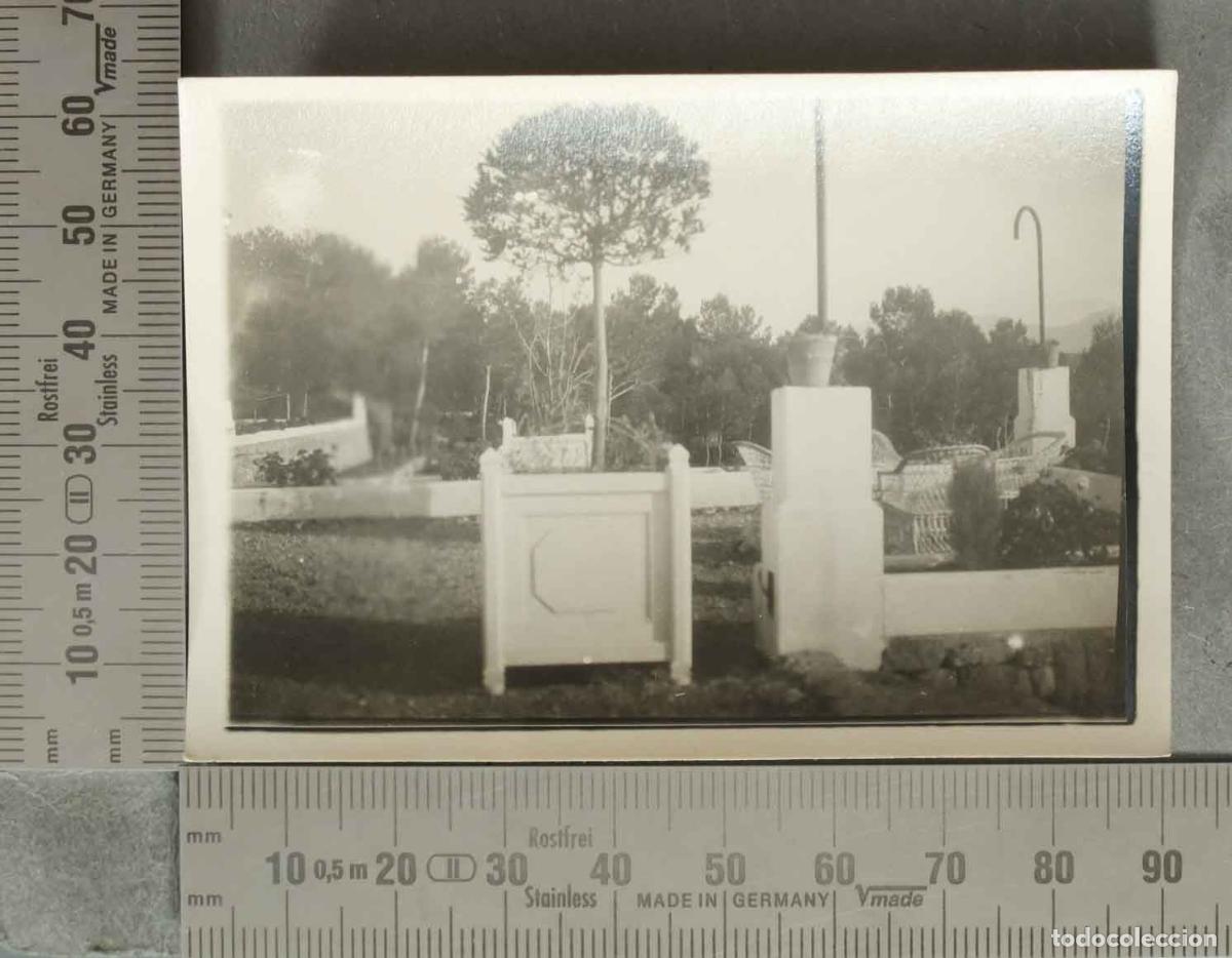 Photographie ancienne: FOTOGRAFIA. TERRAZA JARDIN. &iquest;RESTAURANTE LA MARINA? LA CORU&Ntilde;A 1959