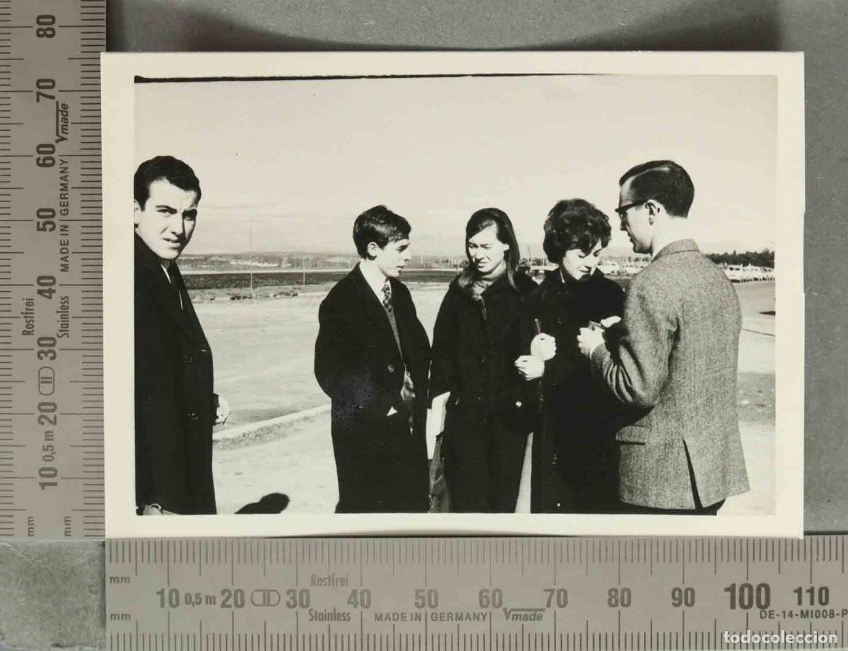 Photographie ancienne: FOTOGRAFIA. GRUPO DE ESTUDIANTES. &iquest;CIUDAD UNIVERSITARIA?. HACIA 1960
