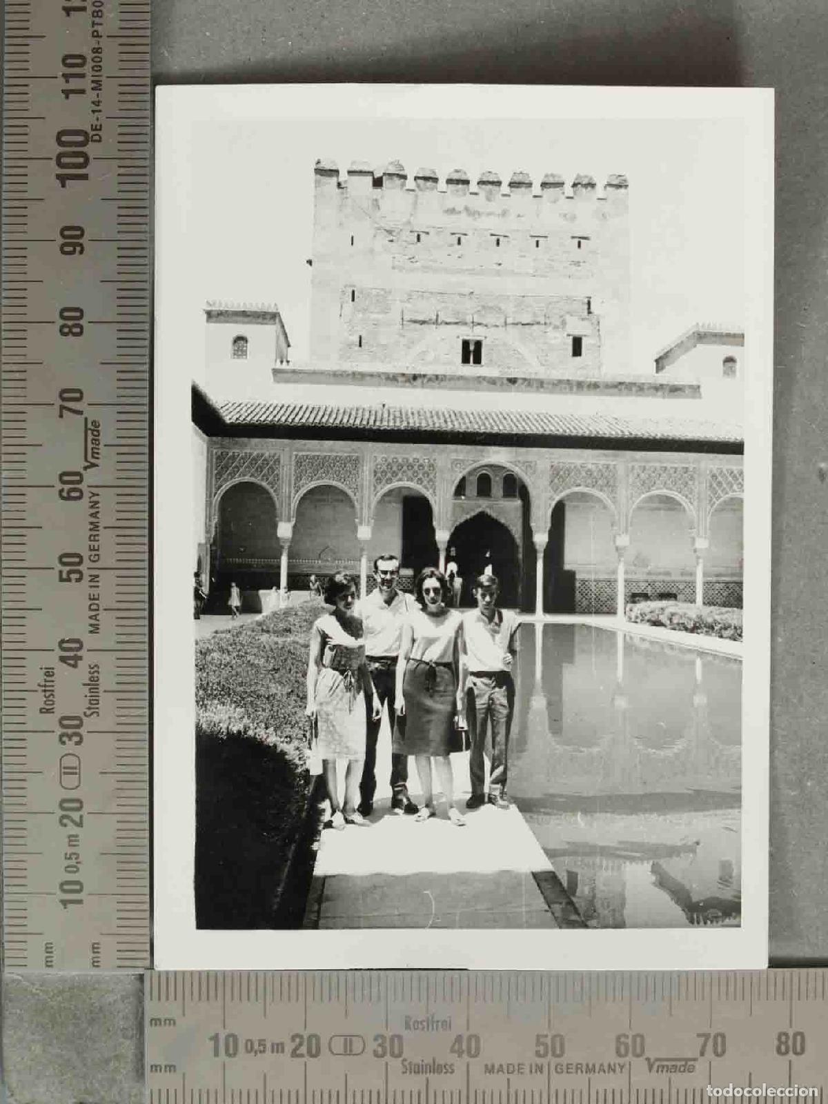 Fotograf&iacute;a antigua: FOTOGRAFIA. Granada - Alhambra - PATIO DE LOS ARRAYANES. ALHAMBRA