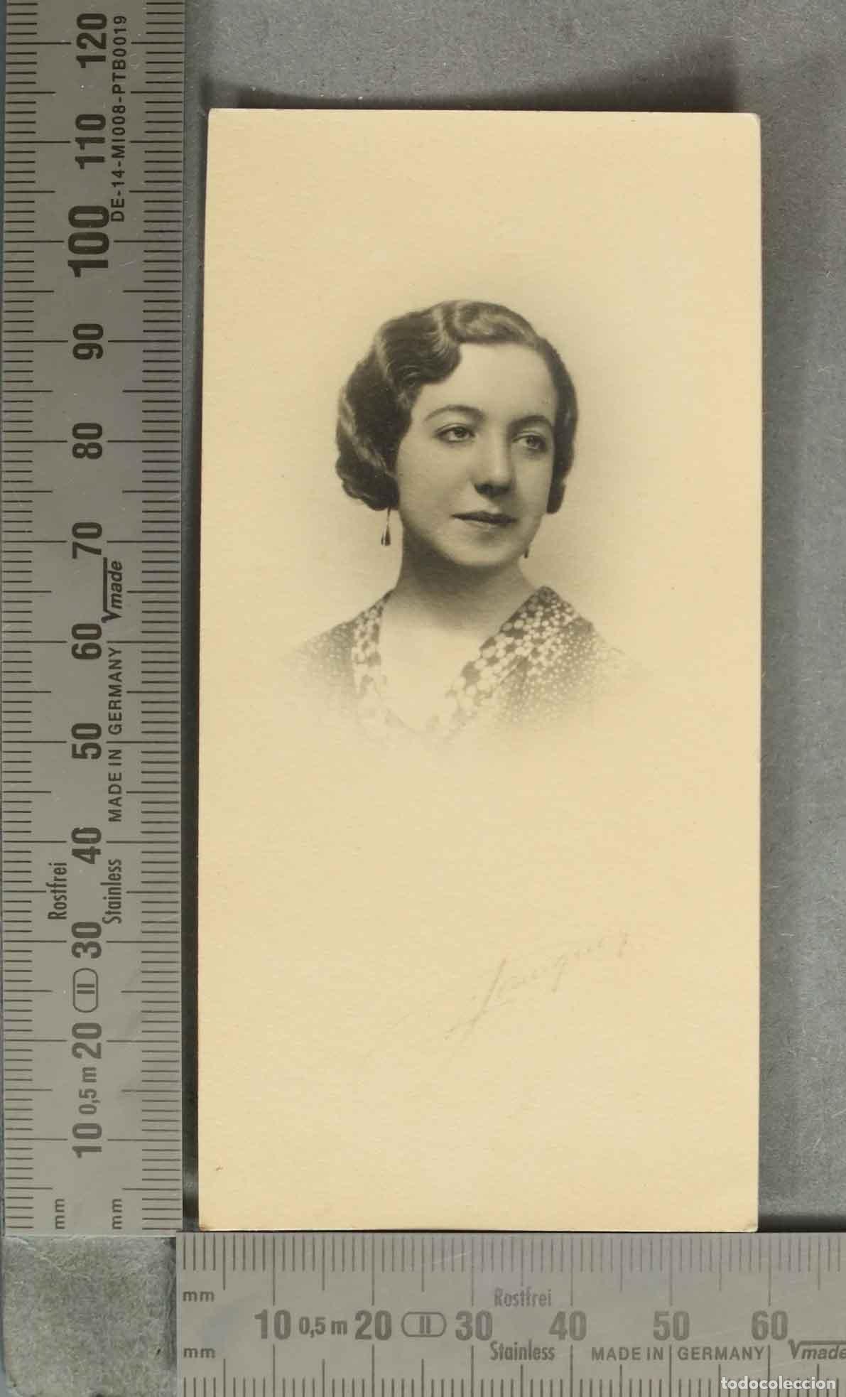 Fotograf&iacute;a antigua: FOTOGRAFIA. RETRATO SE&Ntilde;ORA. HACIA 1930